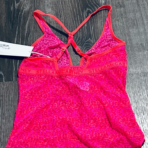 Stella McCartney**Amelia Beaming Fuscia Pink Bodysuit**Small $340 - Picture 8 of 9